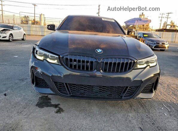 WBA5U7C02LFH88375 2020 BMW M3 Черный Вид спереди