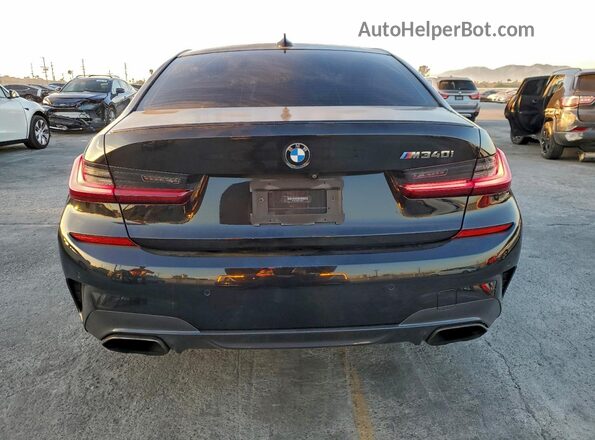 WBA5U7C02LFH88375 2020 BMW M3 Черный Вид сзади