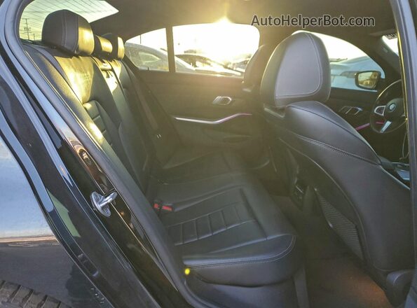 WBA5U7C02LFH88375 2020 BMW M3 Черный Вид задних сидений