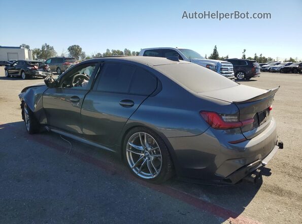 WBA5U7C03LFH22255 2020 BMW M3 Gray Tył lewy