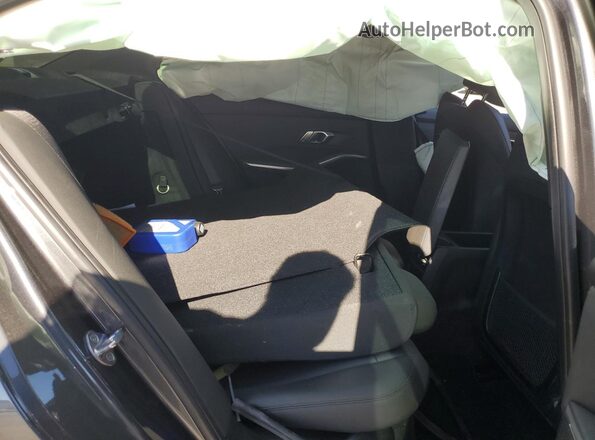 WBA5U7C03LFH22255 2020 BMW M3 Gray Widok tylnych siedzeń