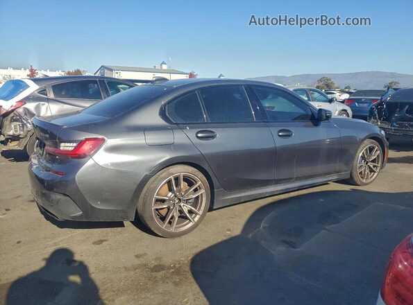 WBA5U7C06LFH12576 2020 BMW M3 Gray Rear right