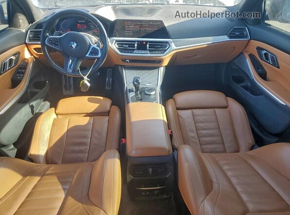 WBA5U7C06LFH12576 2020 BMW M3 Gray Dashboard view