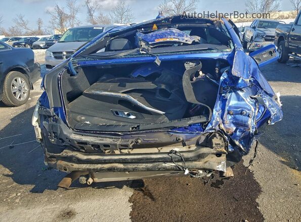 WBA5U9C02LAF54682 2020 BMW M3 Blue Rear view