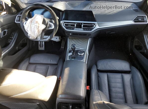 WBA5U9C04LFJ90720 2020 BMW M3 Black Առջևի վահանակի տեսք