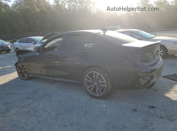 WBA5U9C04LFJ90720 2020 BMW M3 Black Հետևի ձախ