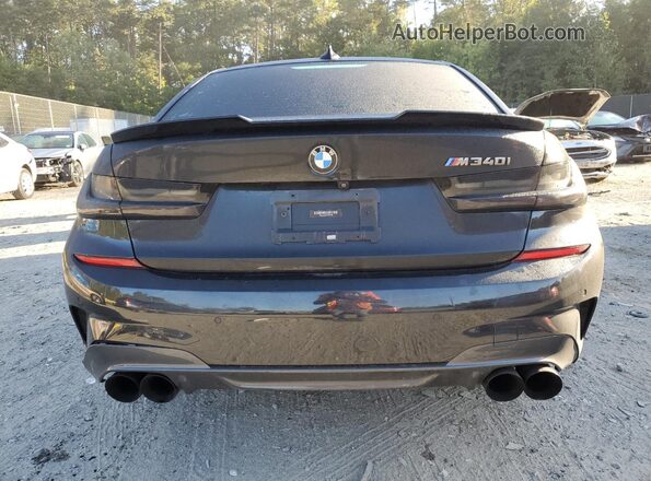 WBA5U9C04LFJ90720 2020 BMW M3 Black Հետևի տեսք