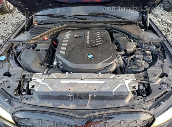 WBA5U9C09LFH14141 2020 BMW M3 Blue უკანა სალონის ხედი