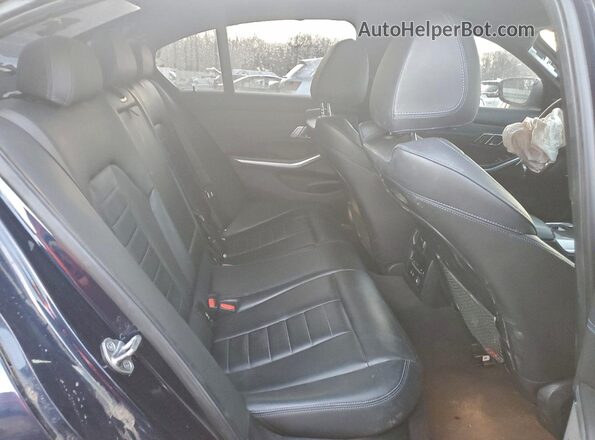 WBA5U9C09LFH14141 2020 BMW M3 Blue უკანა სავარძლების ხედი