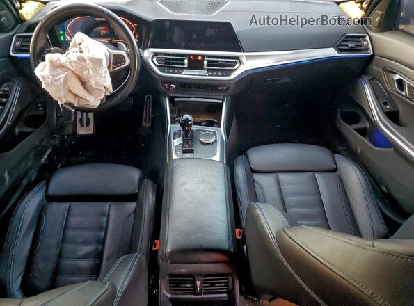 WBA5U9C09LFH14141 2020 BMW M3 Blue წინა პანელის ხედი
