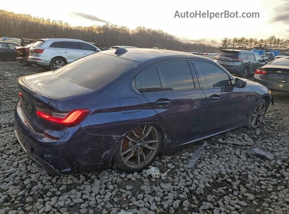 WBA5U9C09LFH14141 2020 BMW M3 Blue უკანა მარჯვენა