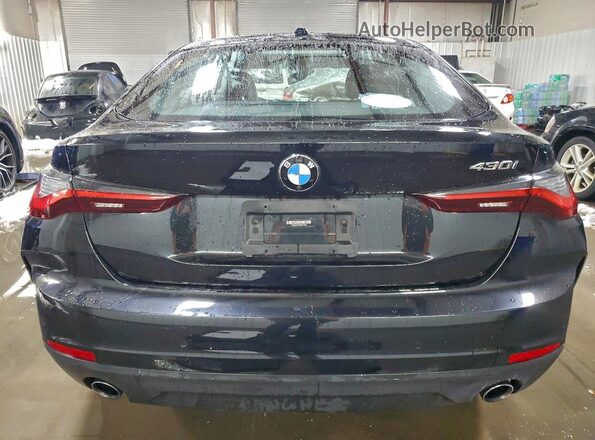 WBA63AV01NFM11019 2022 BMW 4 SERIES Black Вид ззаду