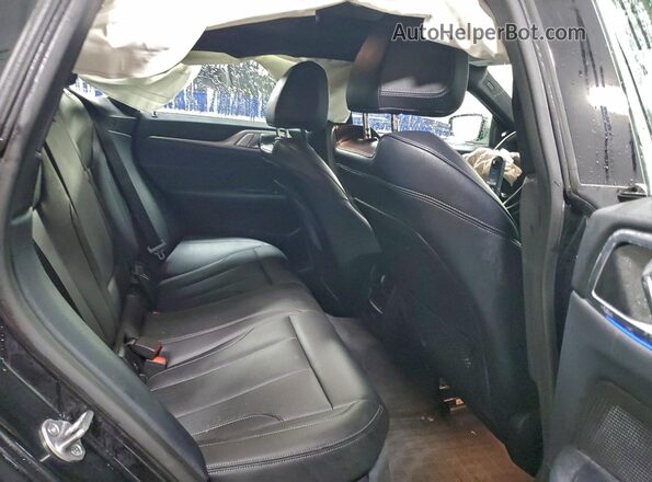 WBA63AV01NFM11019 2022 BMW 4 SERIES Black Вид задніх сидінь