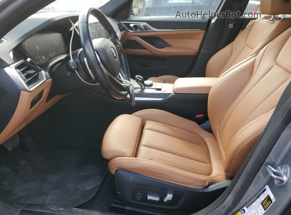 WBA63AV01PFN87832 2023 BMW 4 SERIES Gray Vista interior delantera