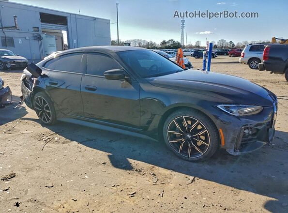 WBA63AV03NFM75305 2022 BMW 4 SERIES Black Przód prawy