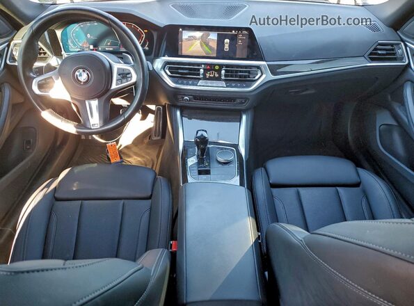 WBA63AV03NFM75305 2022 BMW 4 SERIES Black Widok deski rozdzielczej