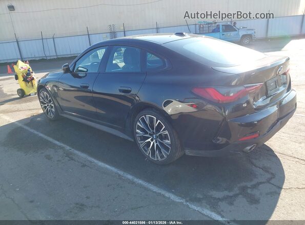 WBA63AV06PFP14235 2023 BMW 4 SERIES Черный Задняя левая четверть