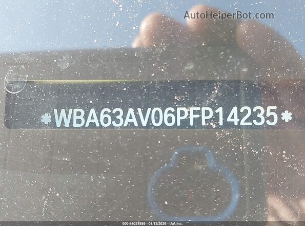 WBA63AV06PFP14235 2023 BMW 4 SERIES Черный Вид подкапотного пространства