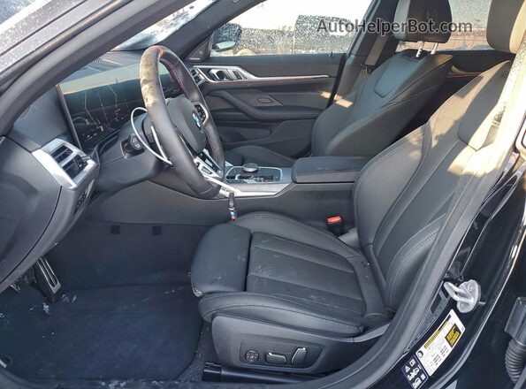 WBA63FB01SFV02725 2025 BMW M4 Black Front interior view