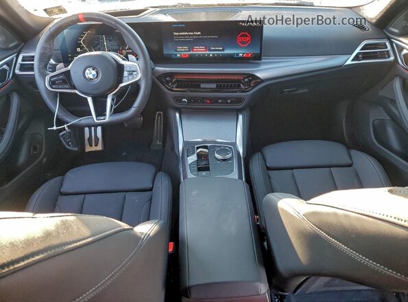 WBA63FB01SFV02725 2025 BMW M4 Black Dashboard view