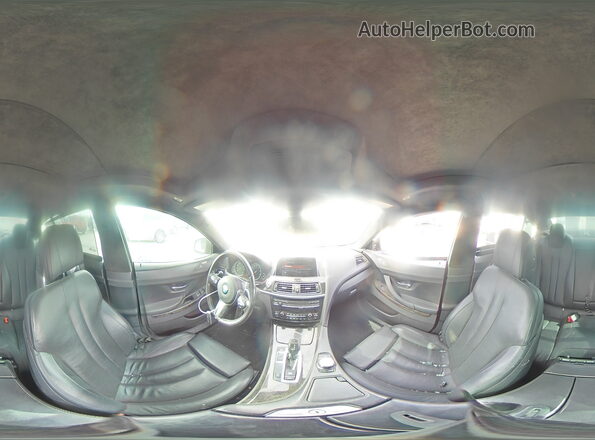 WBA6D0C3XHG639880 2017 BMW 6 SERIES Black VIN კოდის სტიკერის ხედი