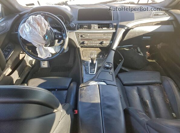 WBA6D2C59GGT66166 2016 BMW 6 SERIES White Вид панелі приладів