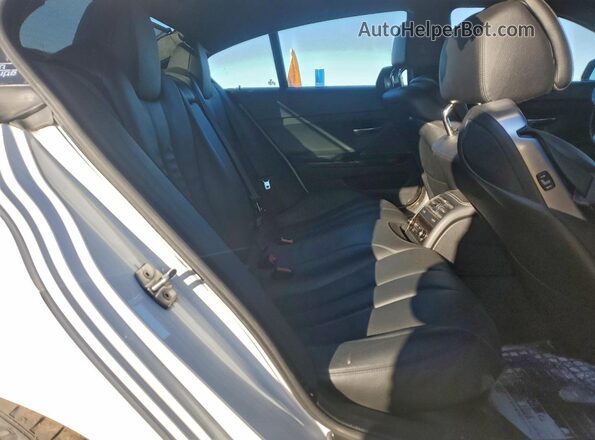WBA6D2C59GGT66166 2016 BMW 6 SERIES White Вид задніх сидінь