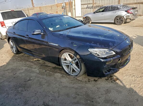 WBA6D4C34HD981303 2017 BMW 6 SERIES Blue წინა მარჯვენა