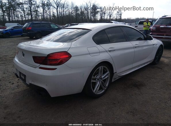 WBA6D6C54GG387658 2016 BMW 6 SERIES Белый Задняя правая четверть