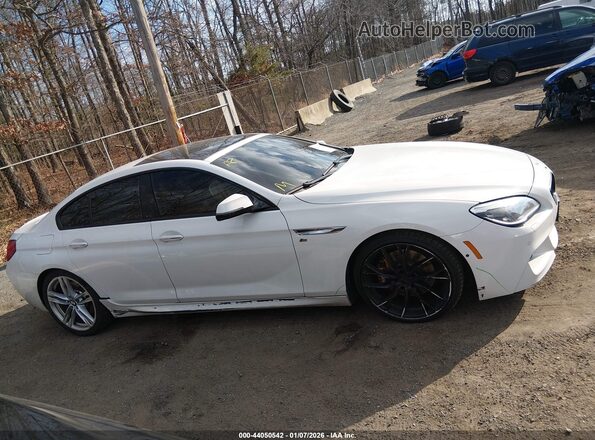 WBA6D6C54GG387658 2016 BMW 6 SERIES Белый Вид задней части салона