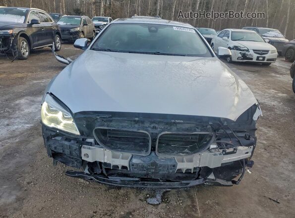 WBA6D6C55JG388650 2018 BMW 6 SERIES Silver Vista frontal
