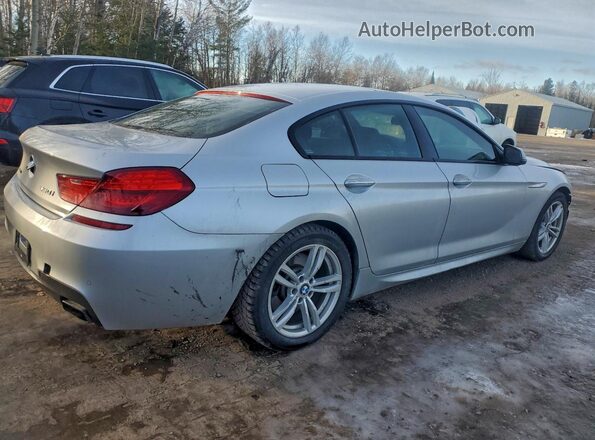 WBA6D6C55JG388650 2018 BMW 6 SERIES Silver Trasero derecho