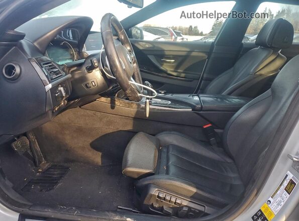 WBA6D6C55JG388650 2018 BMW 6 SERIES Silver Vista interior delantera