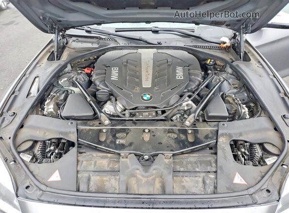 WBA6H5C51GGJ88159 2016 BMW 6 SERIES Gray Սալոնի հետևի տեսք