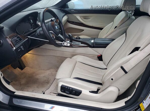 WBA6H5C51GGJ88159 2016 BMW 6 SERIES Gray Սալոնի դիմացի տեսք