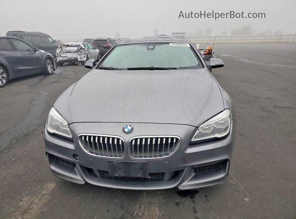 WBA6H5C51GGJ88159 2016 BMW 6 SERIES Gray Դիմացի տեսք