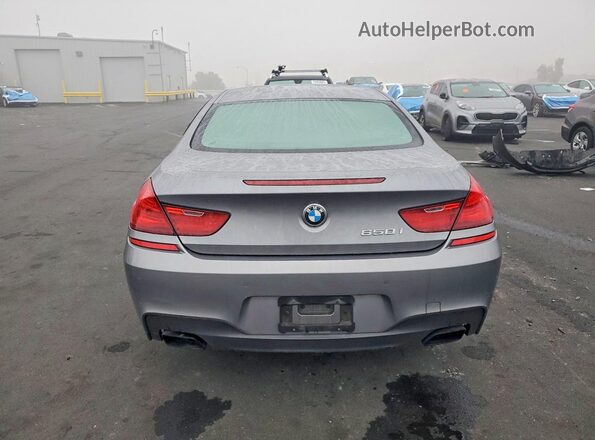WBA6H5C51GGJ88159 2016 BMW 6 SERIES Gray Հետևի տեսք