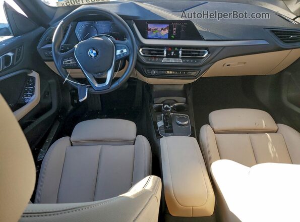 WBA73AK01M7H32708 2021 BMW 2 SERIES Blue Вид панелі приладів