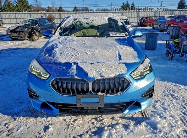 WBA73AK01M7H32708 2021 BMW 2 SERIES Blue Вид спереду