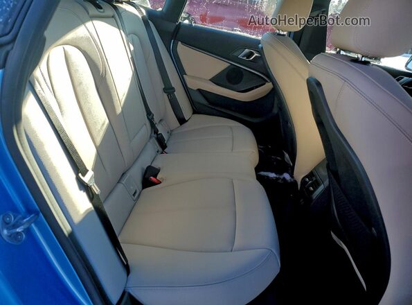 WBA73AK01M7H32708 2021 BMW 2 SERIES Blue Вид задніх сидінь
