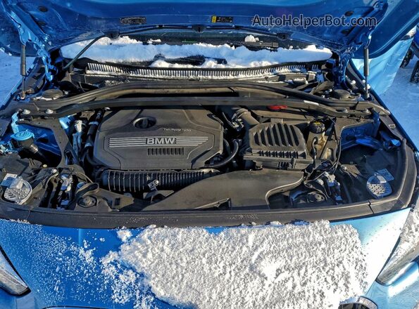 WBA73AK01M7H32708 2021 BMW 2 SERIES Blue Вид задньої частини салону