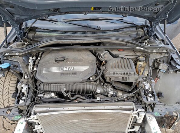 WBA73AK04L7F88585 2020 BMW 2 SERIES Gray უკანა სალონის ხედი
