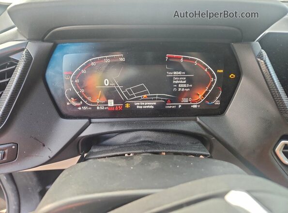 WBA73AK04L7G11220 2020 BMW 2 SERIES Gray Вид щитка приладів