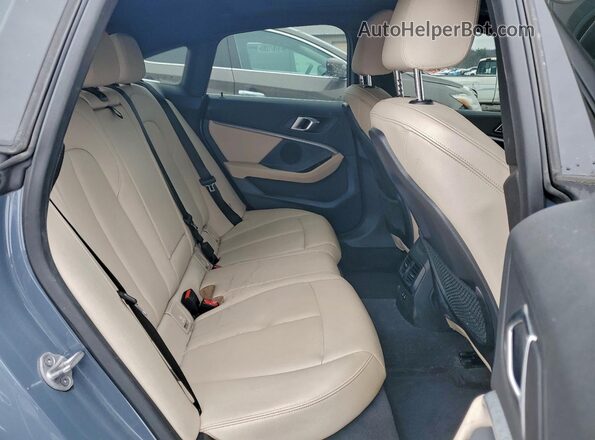 WBA73AK06N7K45857 2022 BMW 2 SERIES Blue Vista de los asientos traseros
