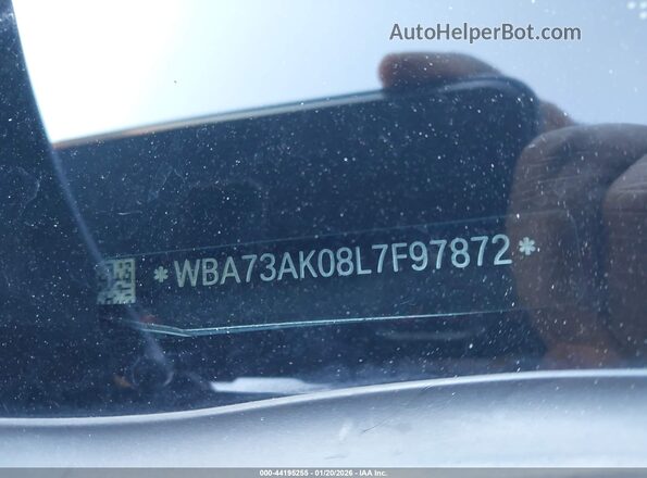 WBA73AK08L7F97872 2020 BMW 2 SERIES Gray Շարժիչի բաժամունքի տեսք
