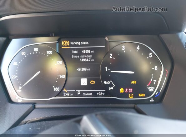 WBA73AK09M7G64870 2021 BMW 2 SERIES Black Widok tylnych siedzeń