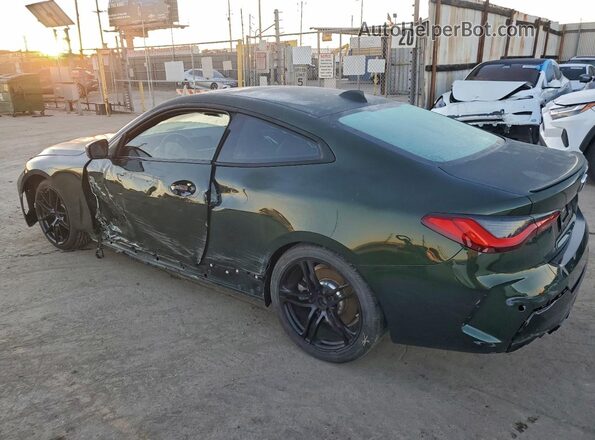 WBA73AP02NCH95124 2022 BMW 4 SERIES Зеленый Задняя правая четверть