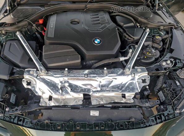 WBA73AP02NCH95124 2022 BMW 4 SERIES Зеленый Вид подкапотного пространства