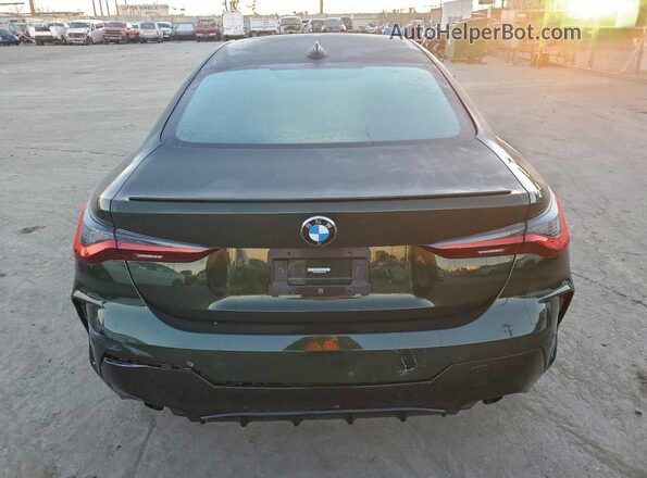 WBA73AP02NCH95124 2022 BMW 4 SERIES Зеленый Вид салона спереди