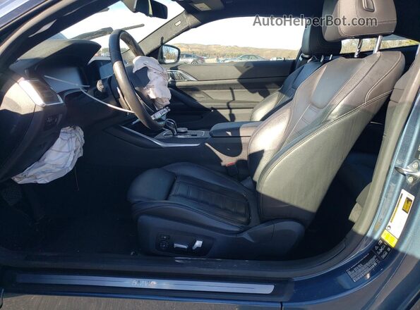 WBA73AP03MCF69429 2021 BMW 4 SERIES Серый Вид салона спереди